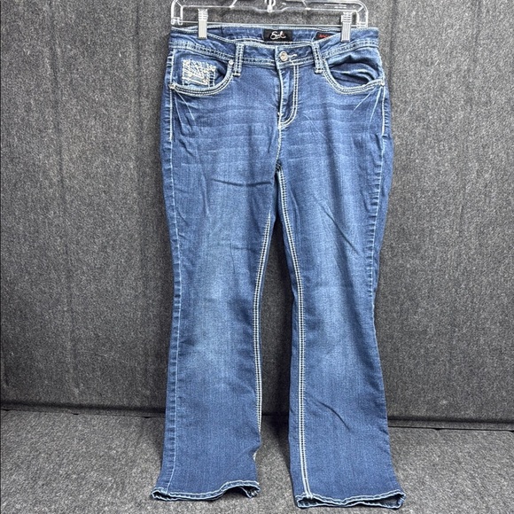 Earl Jeans Blue Boot Cut Denim - Picture 1 of 9
